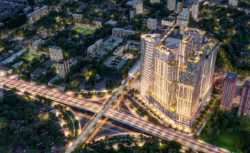 Thiết kế căn hộ 02 phòng ngủ chung cư Sun Feliza Xuân Thủy